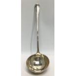 An Edwardian Old English pattern silver ladle by the Goldsmiths & Silversmiths Co Ltd, hallmarked