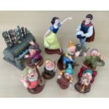 A Walt Disney Classics Collection Snow White 'The Fairest One Of All' 20cm high, together with The