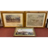 After Charles Johnson Payne, called 'Snaffles' (1884-1967) Four equestrian prints, 'The Soldiers