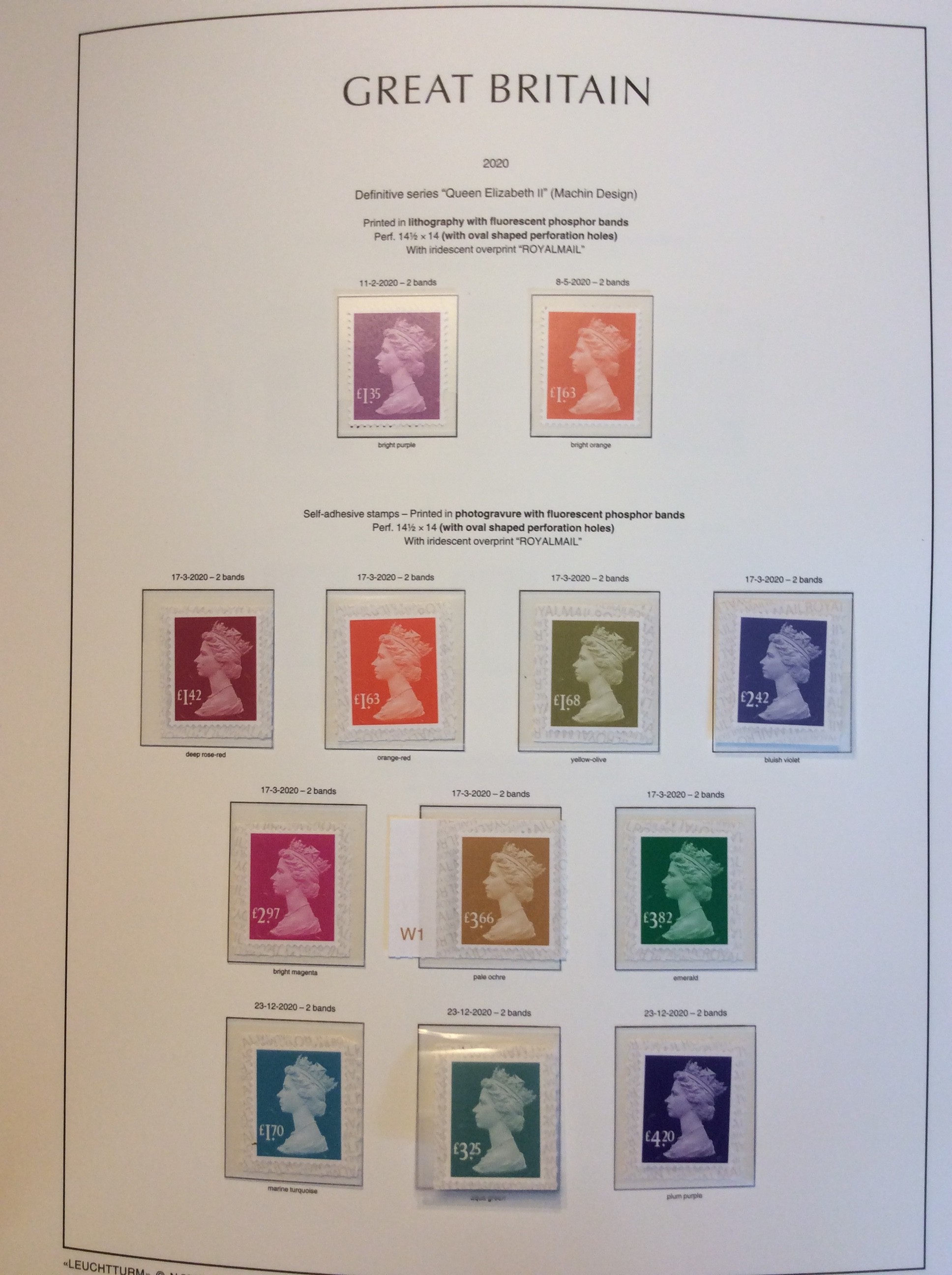 Stamps. GB QEII, A comprehensive collection, 1970-2020 inclusive, um/m, all neatly contained and - Bild 7 aus 18