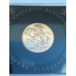 Gold sovereign, 2015, obverse ERII portrait after Ian Rank-Broadley, reverse George & Dragon after