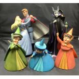 A Walt Disney Classics Collection Sleeping Beauty 40th anniversary porcelain figure of Maleficent