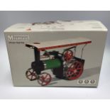 A Mamod Steam Tractor working model steam engine, boxed with instructions