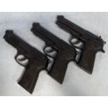 Three Beretta Elite II Co2 BB guns, cal .177/4.5mm