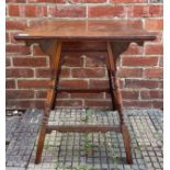 A late Victorian rosewood occasional table by Howard & Sons Manufacturers, Berners St, London W,