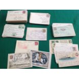 Nearly 190 items of European postal history – nearly all on postcards, with a colourful and varied