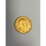 An Edward VII Gold Sovereign, 1908, Obv.head right/ Rev. St George & Dragon after Pistrucci,