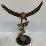 Michael Maiden. Bronze figure of an eagle, titled ‘Soaring Vision’, with wings outstretched