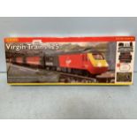 A Hornby 00 gauge ‘Virgin Trains 125’ electric train set No. R 1023, appears complete and in very
