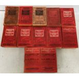 Twelve annual volumes of Kelly's Directories for Portsmouth & Southsea, 1930-31, 1932-33, 1935-36,