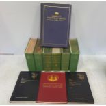 Six volumes of Lloyds Register of Yachts from the 1970s, together with Debrett’s Register of Yachts,