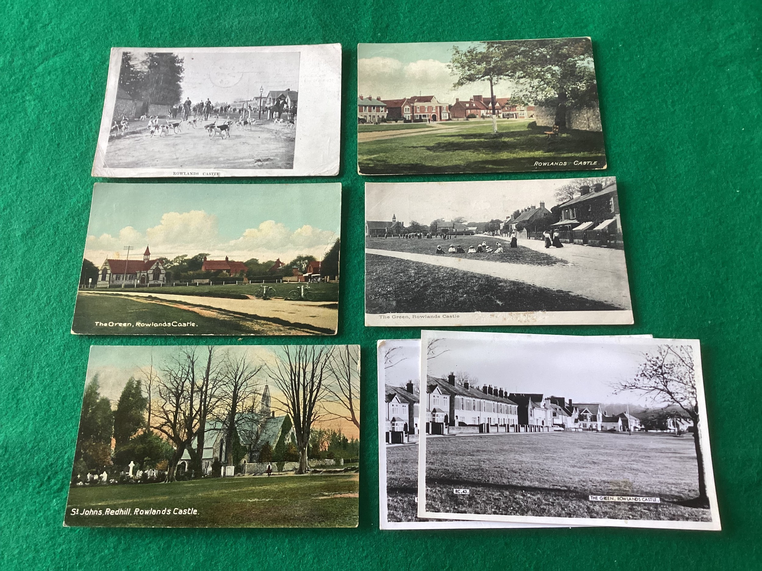 Some 80 standard sized postcards, a few of Portsmouth – but mainly the surrounding area, including - Image 4 of 4