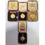 Aston Villa Football Club / Jimmy Allen Interest: A Football League Division 2 Champions Gold Medal,