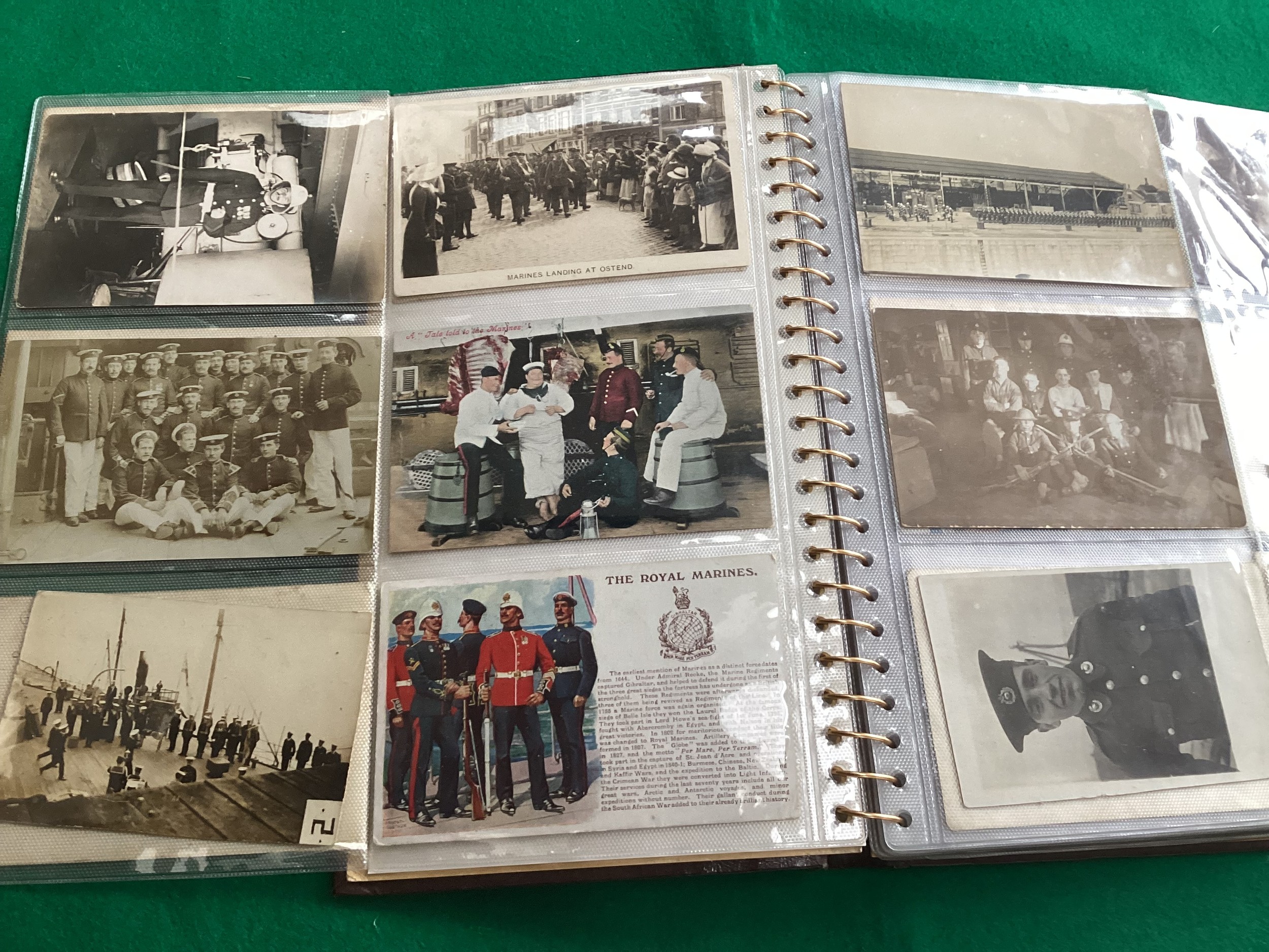 Two modern albums containing around 146 postcards, photographs and reproduction images mainly of a - Image 2 of 5