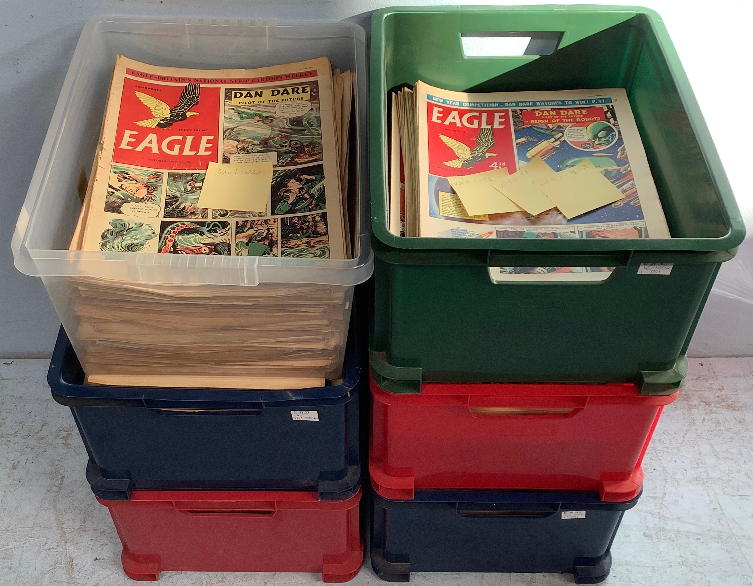 A very large quantity of Dan Dare Eagle comics from the 1950s / 1960s including some full runs, - Image 3 of 3