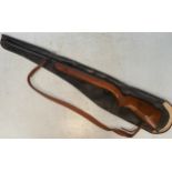 A B.S.A .22 calibre Mercury Special air rifle, with black leather slip case