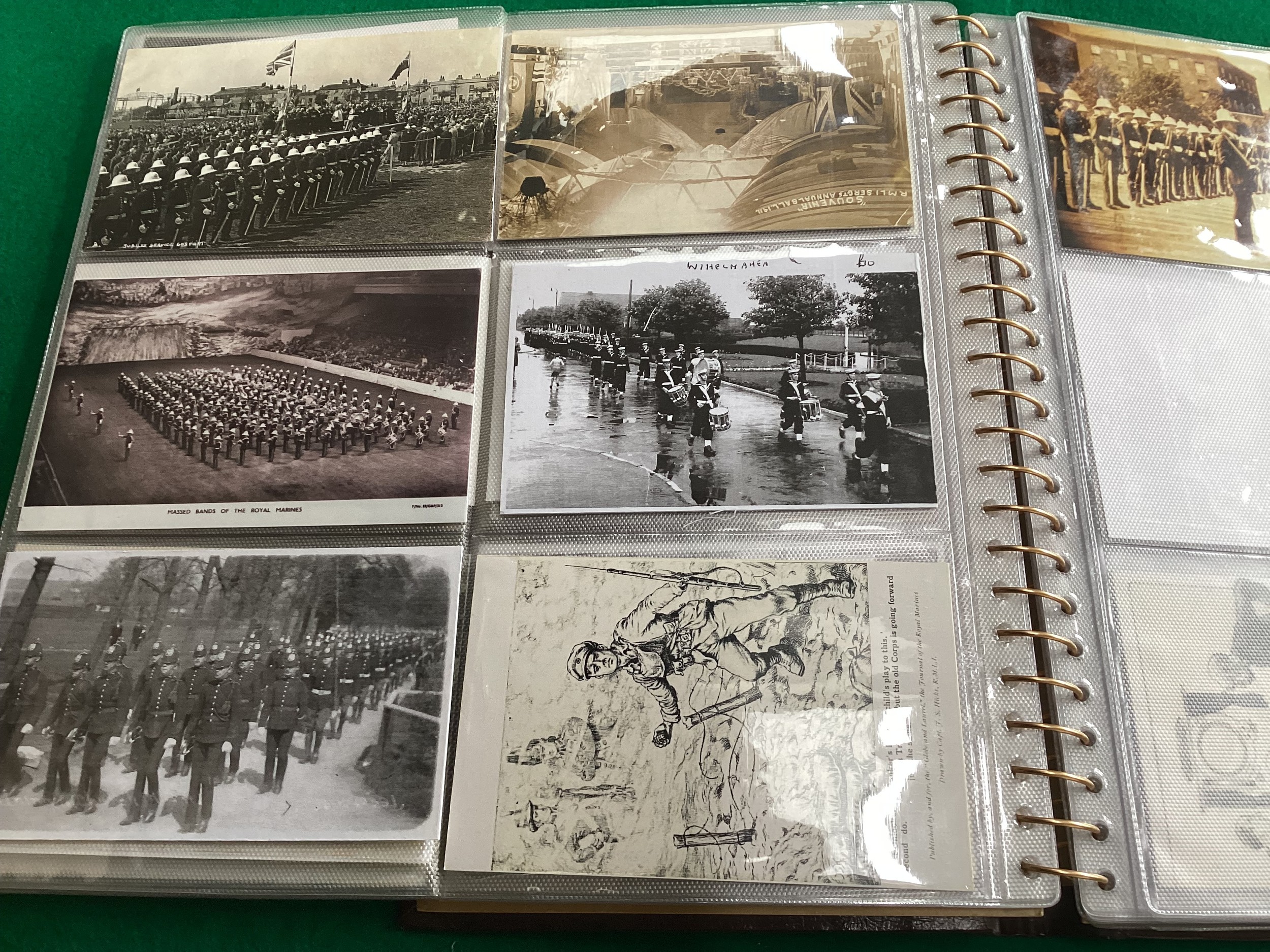 Two modern albums containing around 146 postcards, photographs and reproduction images mainly of a - Image 3 of 5