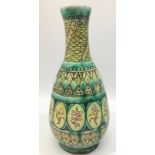 An Art Nouveau pottery vase by Cassandra Annie Walker for Della Robbia, of ovoid form with tapering,