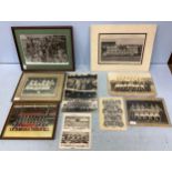 Portsmouth F.C. interest. A collection of team photographs including 1905-06, 1907-08, 1910-11,