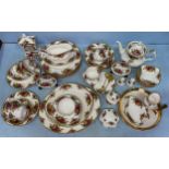 A large quantity of Royal Albert ‘Old Country Roses’ pattern tea and dinner wares comprising six