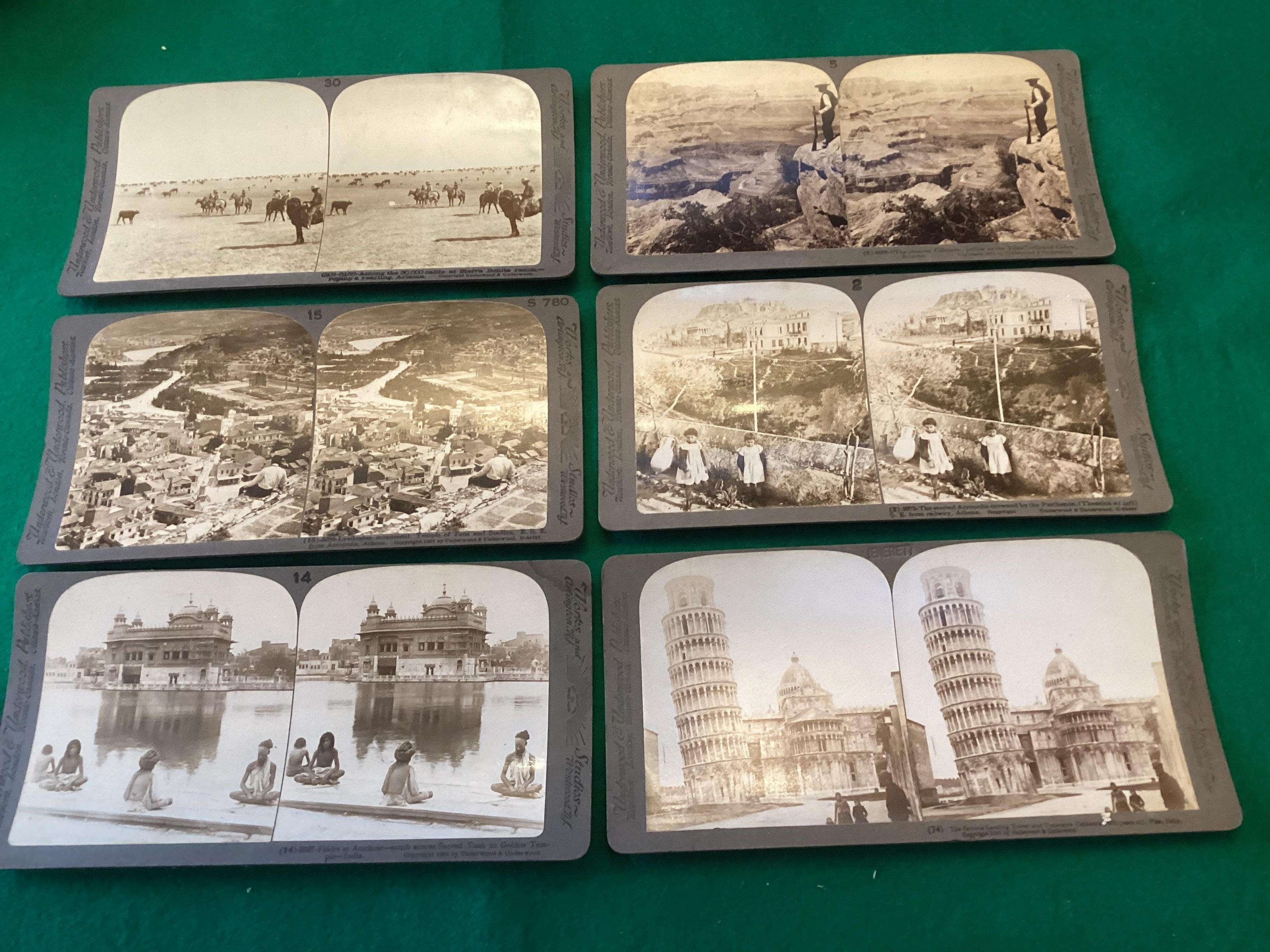 More than 140 stereo views cards and two old viewers, which are in need of some tender loving - Bild 4 aus 6