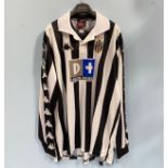 A replica 1999-00 Kappa Juventus home shirt, possibly bearing signature of Filippo Inzaghi over