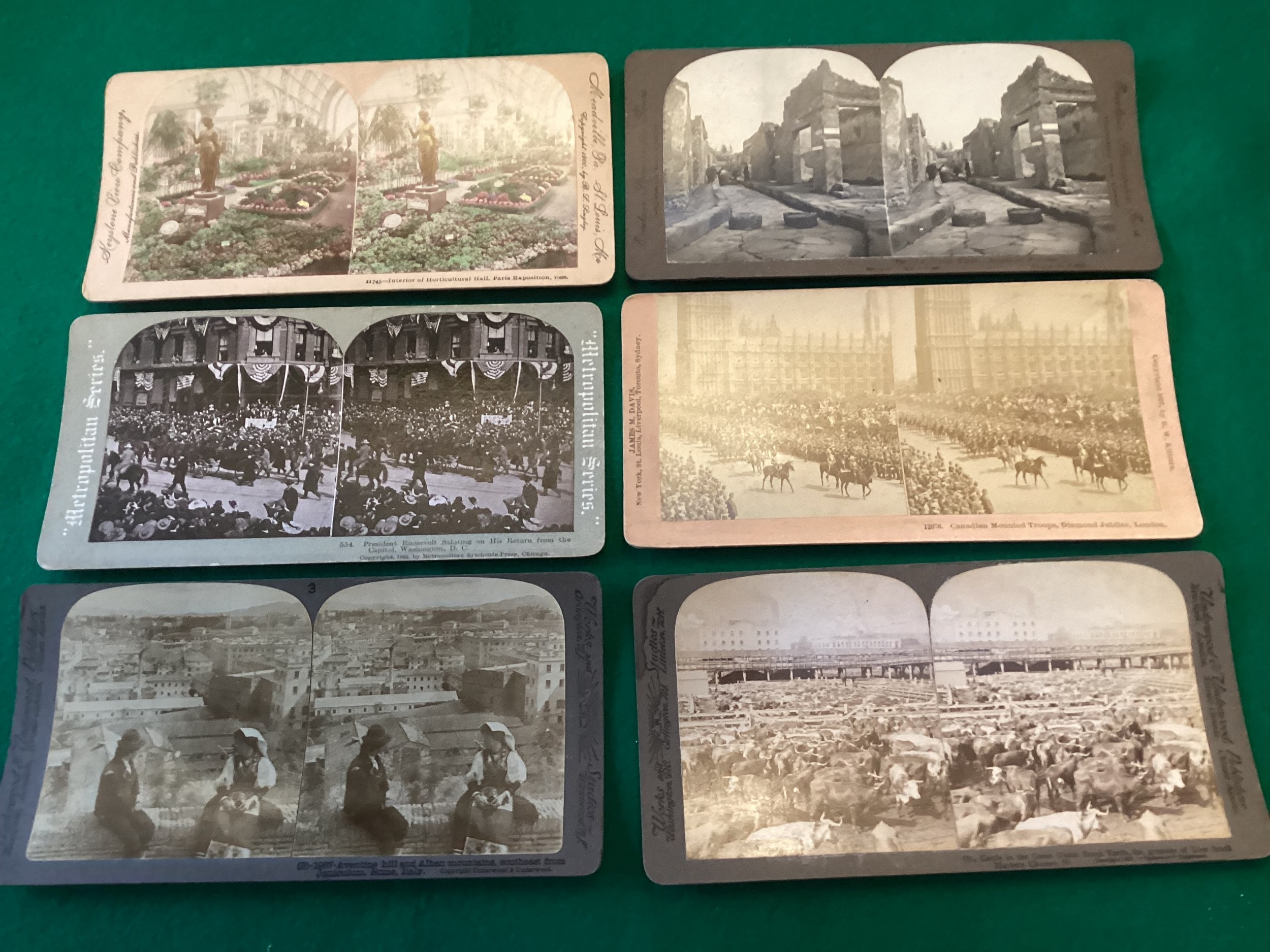 More than 140 stereo views cards and two old viewers, which are in need of some tender loving - Bild 5 aus 6