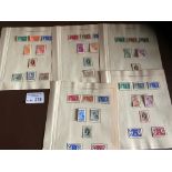 Stamps : Pacific Islands inc Fiji, Turks, Virgin I
