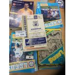 Football : Leeds United home programmes (165) late