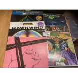 Records : Prog Rock (9) UK original press LPs inc