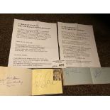 Motor Cycling : 2 Autograph books 1950s which incl