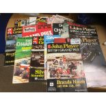 Motor Racing : F1 programmes from GP & other racin