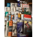 Motor Racing : programmes - 1960s mostly inc Thrux