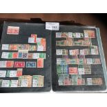 Stamps : New Zealand & Nine dealers stock book