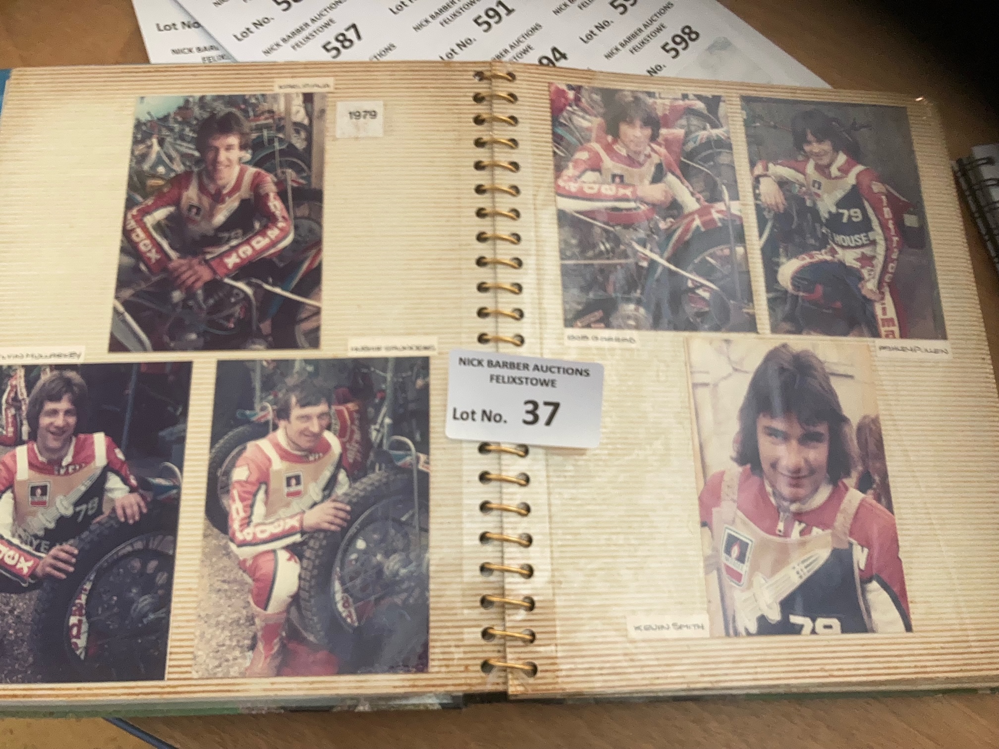 Speedway : Rye House photographs in album 1970s mo