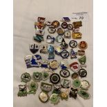 Speedway : Badges - Ipswich, Wimbledon, Exeter etc