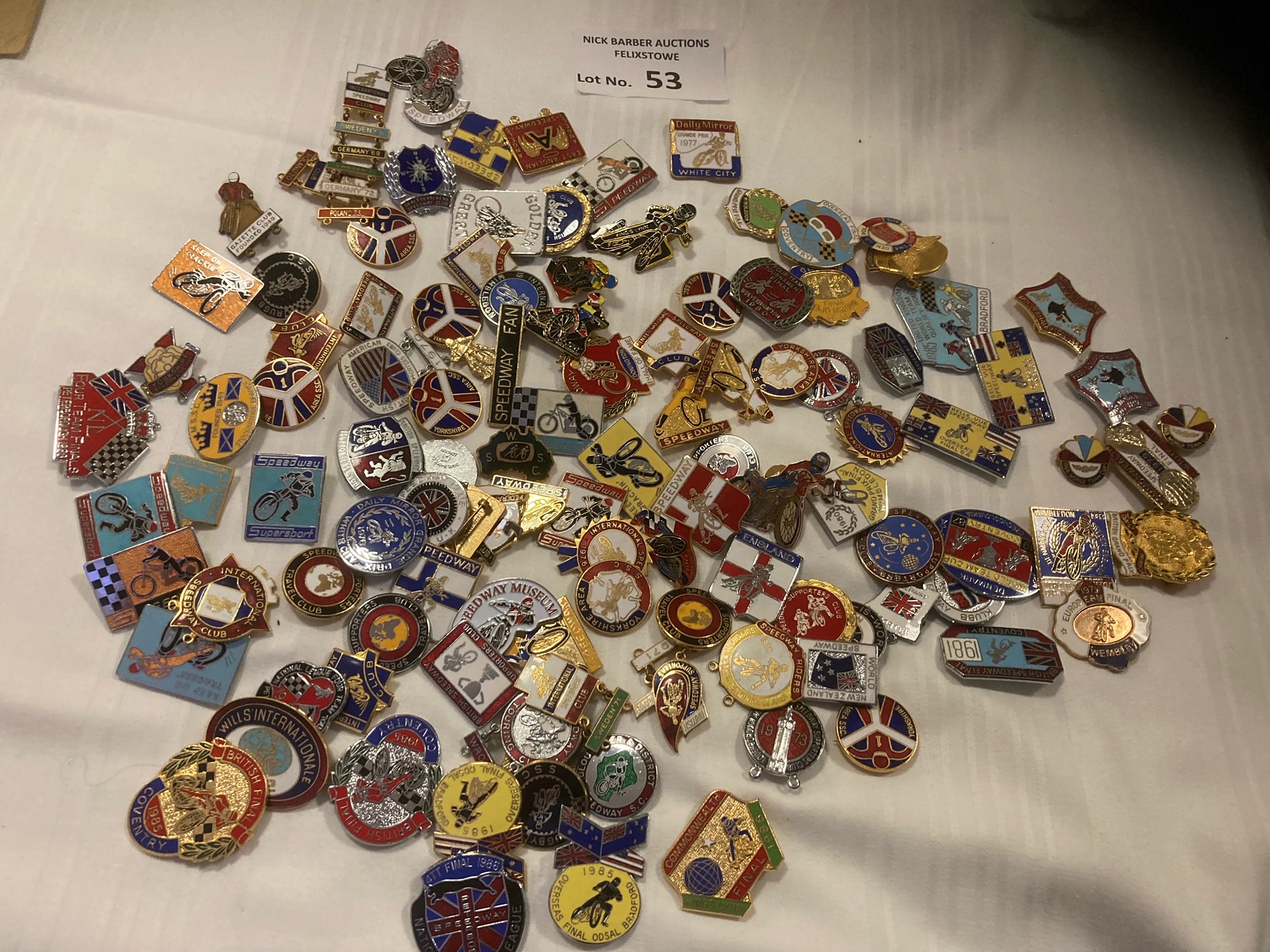 Speedway : Badges - Event badges - mixed Intl club