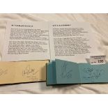 Speedway : Autograph books x2 - nice lot of names