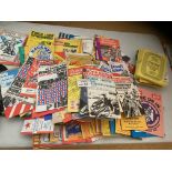 Speedway : Box of 1960s - 80s, programmes inc New