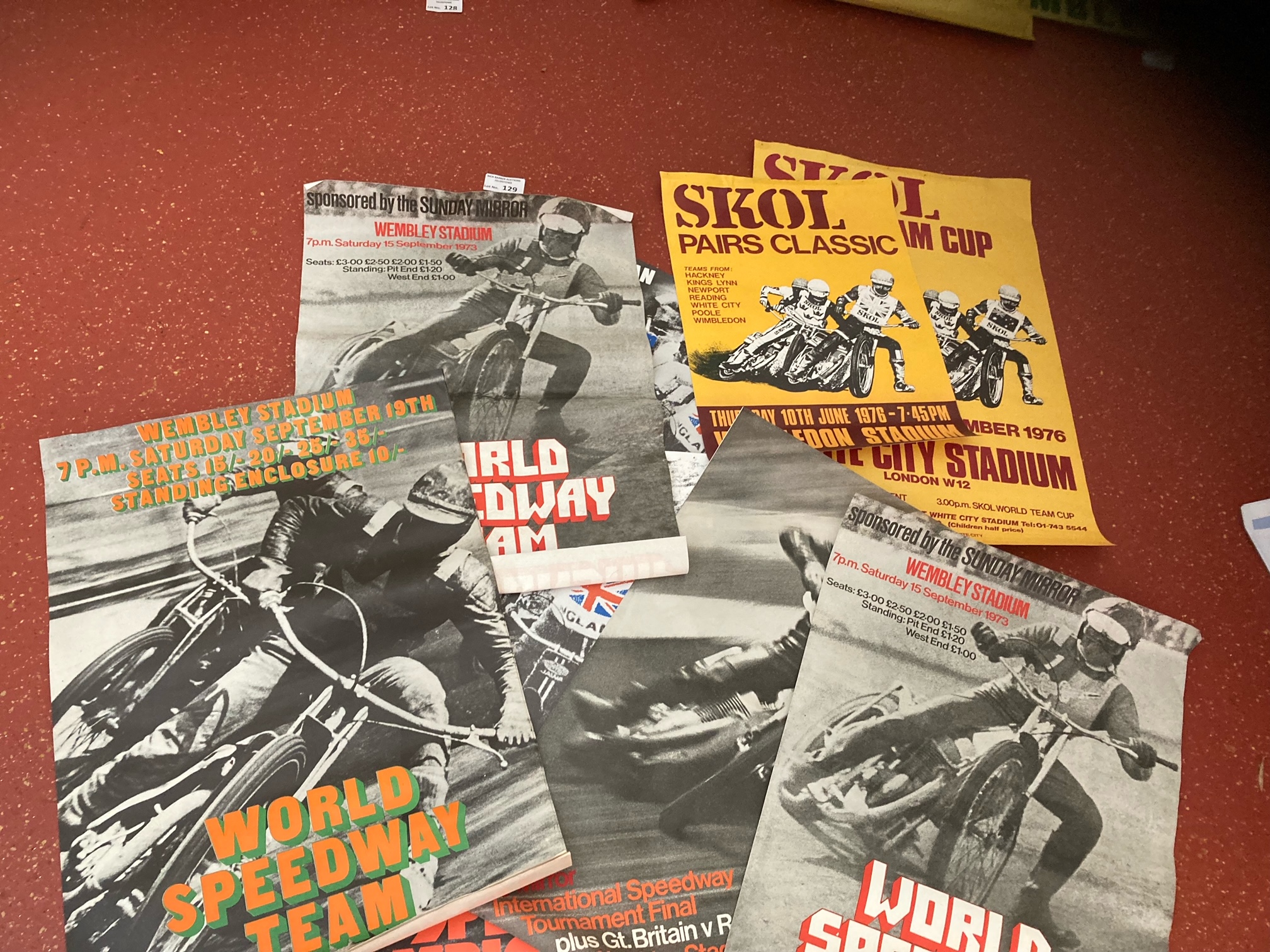 Speedway : Posters - Wembley/White City World Cup