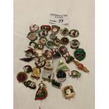 Speedway : Badges Cradley Heath 1960s - 80s badges