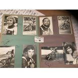 Speedway : Super scrap book full of 1970s photos