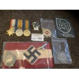 Collectables : Militaria German & British items in