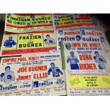 Boxing : Original advertising posters involving Jo