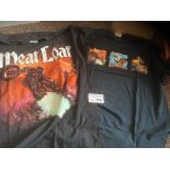 Records : MEATLOAF - 2x tour t-shirts 2003/4 & 200