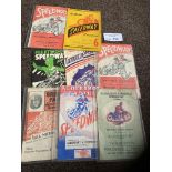 Speedway : Nice collection of rare programmes 1940