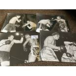 Boxing : Excellent of original fight photographs l