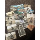 Postcards : Sport - Motor Cycling - good lot of th