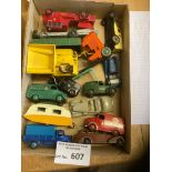 Diecast : Dinky - super box of play worn cars, tru