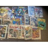 Comics : 50 various US/UK comics 1930s/80s inc Cla